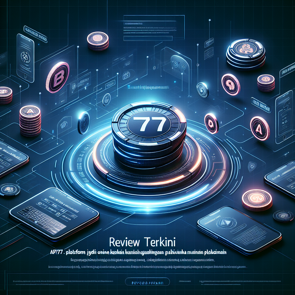 Review Terkini: API77, Platform Judi Online Kekinian